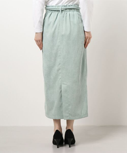 neigh(ネイ)の「neigh/《neigh》コーデュロイタイトスカート(スカート・レディース・ラベンダー/グリーン/ベージュ・FREE)」の4枚目の写真