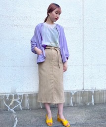 neigh/《neigh》コーデュロイタイトスカート