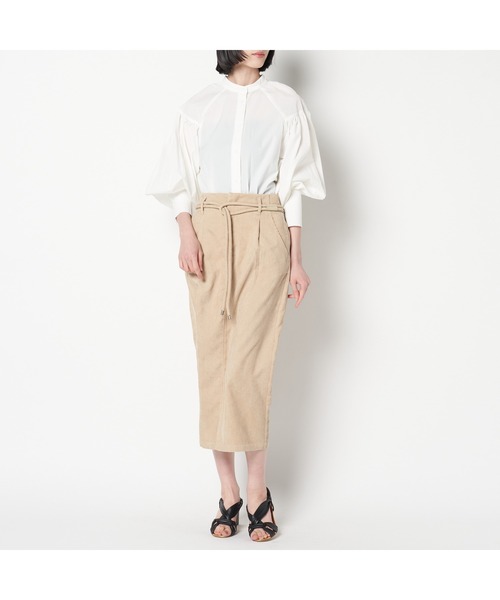 neigh(ネイ)の「neigh/《neigh》コーデュロイタイトスカート(スカート・レディース・ラベンダー/グリーン/ベージュ・FREE)」の17枚目の写真