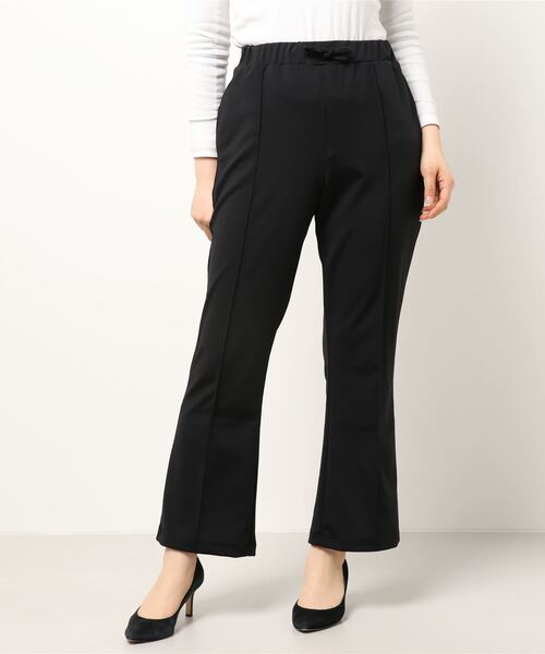 koe（コエ）の「ポンチフレアパンツ＊（その他パンツ・レディース・ブラック/アイボリー/グレー・S/M）」の17枚目の写真