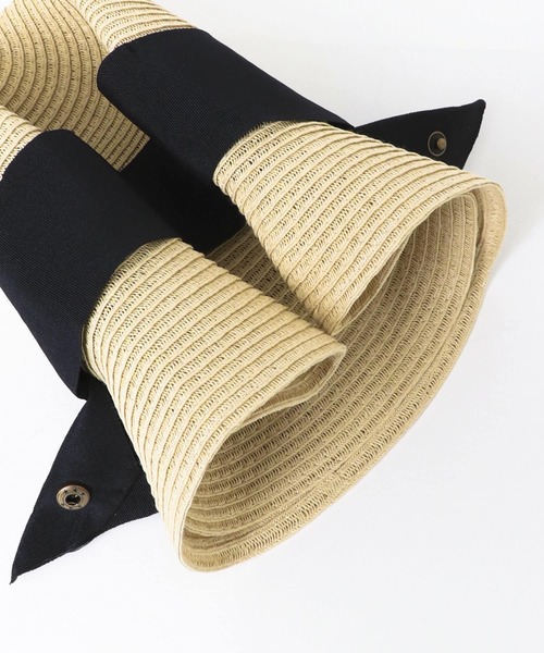 SENSE OF PLACE by URBAN RESEARCH(センスオブプレイスバイアーバンリサーチ)の「コンパクトカプリーヌハット(ハット・レディース・ブラック/ベージュ/ダークブラウン/アイボリー・ONE)」の18枚目の写真