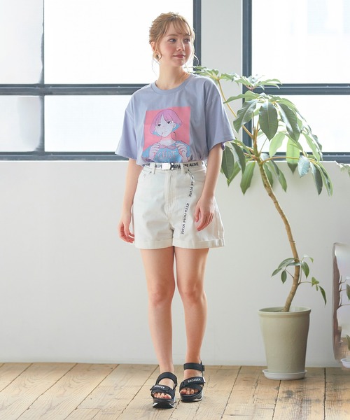 バーバリーブルーレーベルのショートデニムです バーバリーブルーレーベル チェック柄 デニムショートパンツ 38