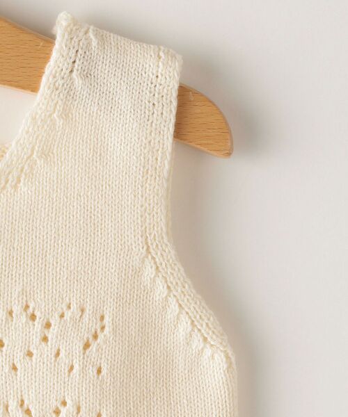 SHIPS(シップス)の「SHIPS KIDS:アイレット セット ロンパース(ロンパース・キッズ・ライトグレー/ナチュラル・ONE SIZE)」の6枚目の写真