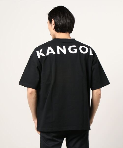 KANGOL（カンゴール）の「【KANGOL/カンゴール】バックプリント ブランドロゴ ポケット付Tシャツ（Tシャツ/カットソー・メンズ・ブラック/ベージュ/オフホワイト/オリーブ・M/L/XL）」の9枚目の写真