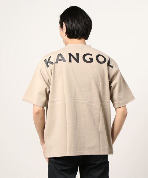 KANGOL（カンゴール）の「【KANGOL/カンゴール】バックプリント ブランドロゴ ポケット付Tシャツ（Tシャツ/カットソー・メンズ・ブラック/ベージュ/オフホワイト/オリーブ・M/L/XL）」の11枚目の写真