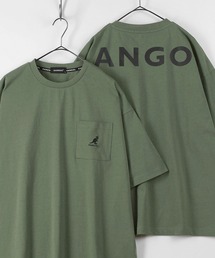 KANGOL（カンゴール）の「【KANGOL/カンゴール】バックプリント ブランドロゴ ポケット付Tシャツ（Tシャツ/カットソー・メンズ）」