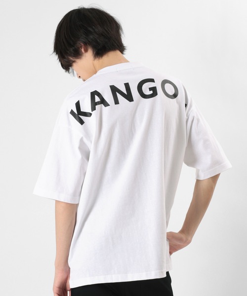 KANGOL（カンゴール）の「【KANGOL/カンゴール】バックプリント ブランドロゴ ポケット付Tシャツ（Tシャツ/カットソー・メンズ・ブラック/ベージュ/オフホワイト/オリーブ・M/L/XL）」の15枚目の写真