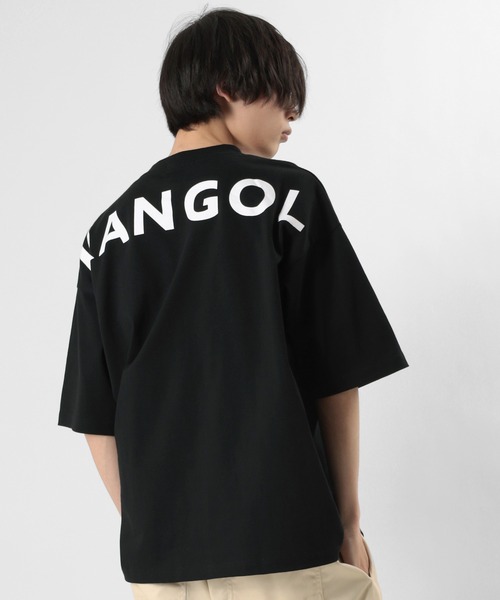 KANGOL（カンゴール）の「【KANGOL/カンゴール】バックプリント ブランドロゴ ポケット付Tシャツ（Tシャツ/カットソー・メンズ・ブラック/ベージュ/オフホワイト/オリーブ・M/L/XL）」の17枚目の写真