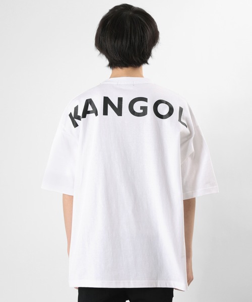 KANGOL（カンゴール）の「【KANGOL/カンゴール】バックプリント ブランドロゴ ポケット付Tシャツ（Tシャツ/カットソー・メンズ・ブラック/ベージュ/オフホワイト/オリーブ・M/L/XL）」の19枚目の写真