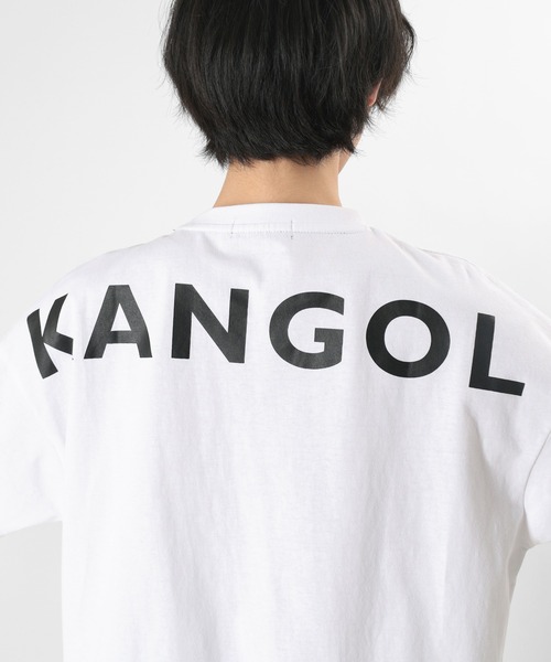 KANGOL（カンゴール）の「【KANGOL/カンゴール】バックプリント ブランドロゴ ポケット付Tシャツ（Tシャツ/カットソー・メンズ・ブラック/ベージュ/オフホワイト/オリーブ・M/L/XL）」の20枚目の写真