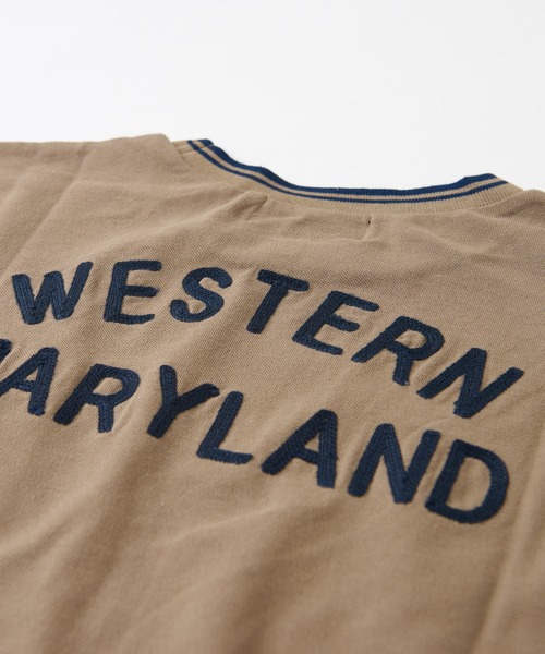 CUBE SUGAR（キューブシュガー）の「鹿の子ライン リブ クルーネック ワンピース（ワンピース・レディース・ホワイト/チャコールグレー/ベージュ・M）」の6枚目の写真