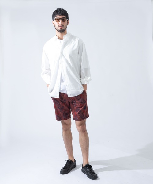 URBAN RESEARCH ROSSO MEN（アーバンリサーチロッソメン）の「花柄イージーショートパンツ（その他パンツ・メンズ・ネイビー/ブラウン・X-LARGE/SMALL/LARGE/MEDIUM）」の8枚目の写真