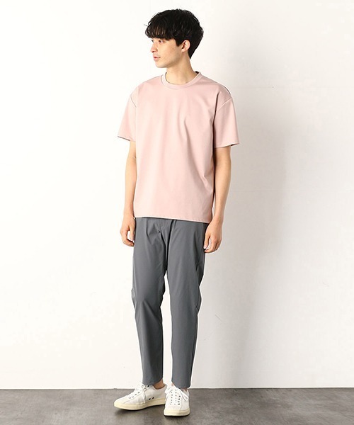 COMME　CA COMMUNE（コムサコミューン）の「★ＴＶ媒体着用商品★  ストレッチ イージーパンツ（スラックス・メンズ・グレー/ネイビー・SMALL/MEDIUM/LARGE）」の3枚目の写真