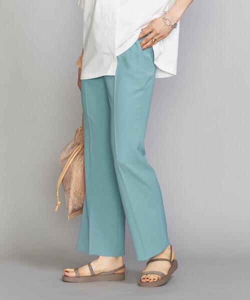 BEAUTY&YOUTH UNITED ARROWS（ビューティーアンドユースユナイテッドアローズ）の「BY ポリエステルツイルセミフレアパンツ -ウォッシャブル-（その他パンツ・レディース・ブラック/ピンク/ライム・SMALL/MEDIUM/LARGE）」の11枚目の写真