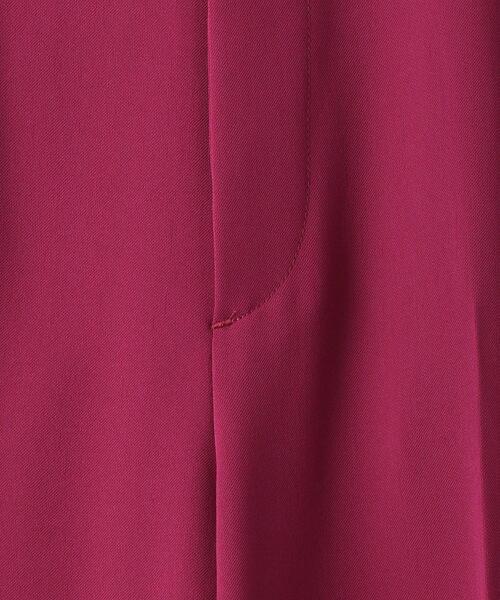 BEAUTY&YOUTH UNITED ARROWS（ビューティーアンドユースユナイテッドアローズ）の「BY ポリエステルツイルセミフレアパンツ -ウォッシャブル-（その他パンツ・レディース・ピンク/ライム/ブラック・MEDIUM/LARGE/SMALL）」の17枚目の写真