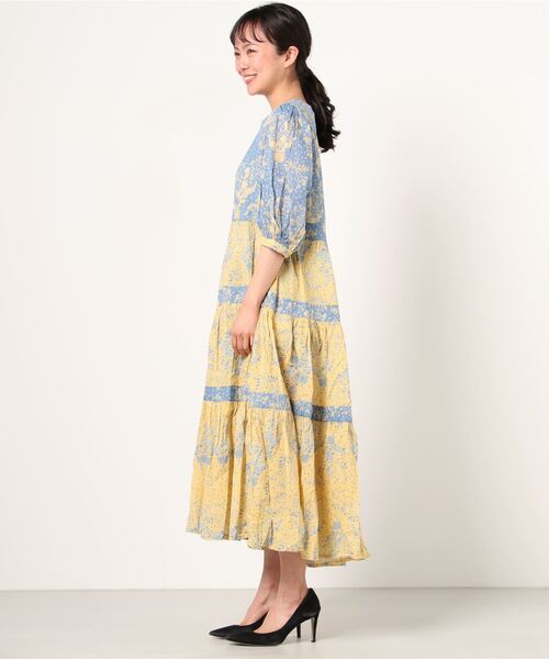 AS KNOW AS de base（アズノゥアズドゥバズ）の「反転プリントダンドールワンピース（ワンピース・レディース・ピンク系その他/ブルー系その他・FREE）」の8枚目の写真