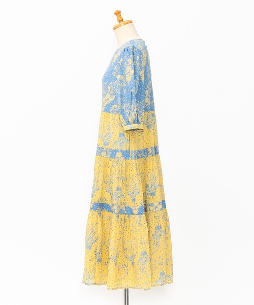 AS KNOW AS de base（アズノゥアズドゥバズ）の「反転プリントダンドールワンピース（ワンピース・レディース・ピンク系その他/ブルー系その他・FREE）」の3枚目の写真