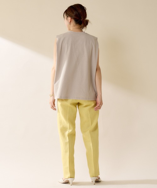 SHENERY（シーナリー）の「リネンドロストパンツ（その他パンツ・レディース・オフホワイト/ブルー/グリーン系その他・38/36）」の15枚目の写真