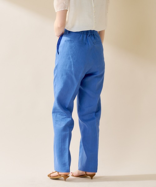 SHENERY（シーナリー）の「リネンドロストパンツ（その他パンツ・レディース・オフホワイト/ブルー/グリーン系その他・38/36）」の20枚目の写真