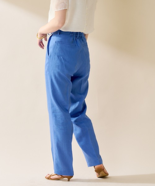 SHENERY（シーナリー）の「リネンドロストパンツ（その他パンツ・レディース・オフホワイト/ブルー/グリーン系その他・38/36）」の22枚目の写真