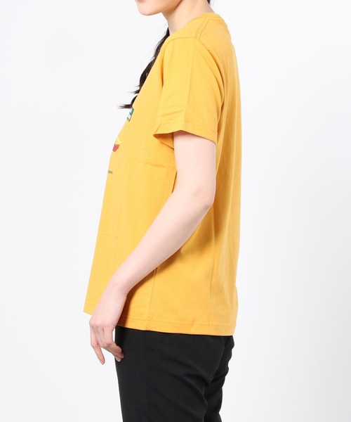 WEGO(ウィゴー)の「WEGO/HOTDOGスケボーTシャツ(Tシャツ/カットソー・レディース・ダークオレンジ/ダークグリーン・MEDIUM/X-LARGE/LARGE/SMALL)」の3枚目の写真