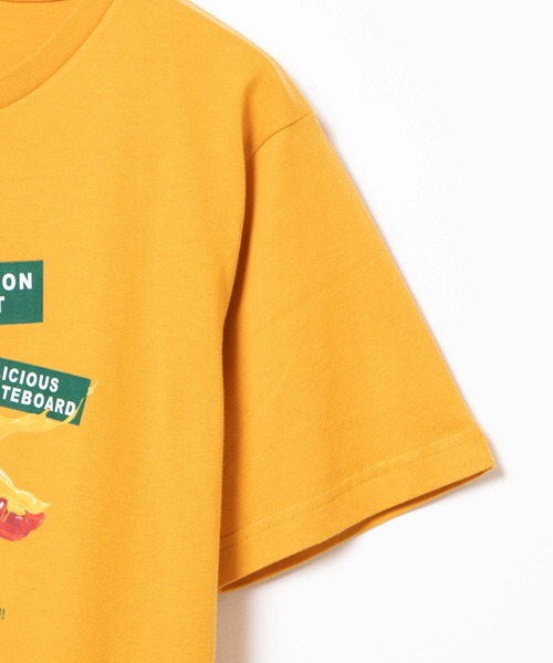 WEGO(ウィゴー)の「WEGO/HOTDOGスケボーTシャツ(Tシャツ/カットソー・レディース・ダークオレンジ/ダークグリーン・MEDIUM/X-LARGE/LARGE/SMALL)」の17枚目の写真
