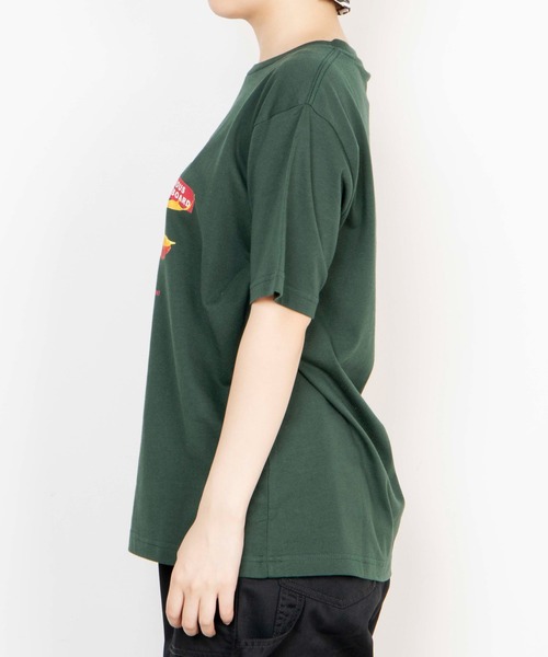 WEGO(ウィゴー)の「WEGO/HOTDOGスケボーTシャツ(Tシャツ/カットソー・レディース・ダークオレンジ/ダークグリーン・MEDIUM/X-LARGE/LARGE/SMALL)」の11枚目の写真