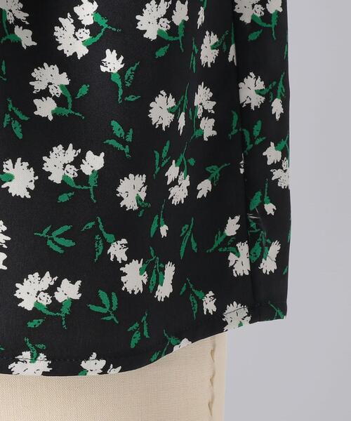 BLAMINK（ブラミンク）の「< BLAMINK（ブラミンク）> P SI FLW PRT NC LSL（シャツ/ブラウス・レディース・ブラック・38/36）」の6枚目の写真