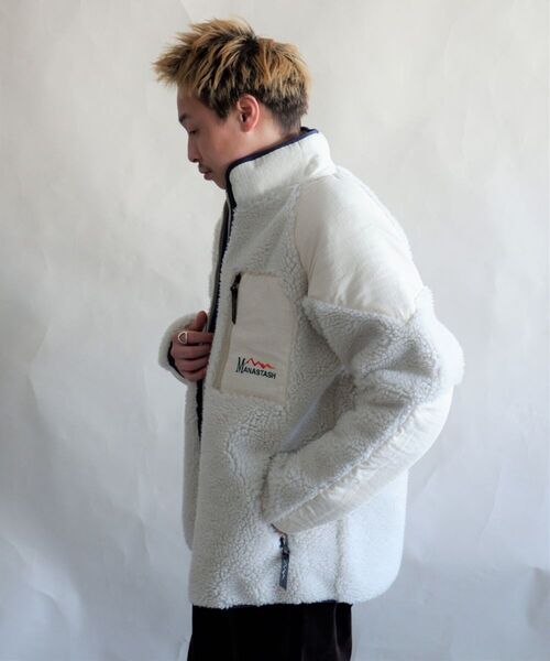 MANASTASH（マナスタッシュ）の「MANASTASH/マナスタッシュ　MT. GORILLA JACKET '21　MT.ゴリラジャケット'21　 7112104（ブルゾン・メンズ・ブラック/オリーブ/その他/ナチュラル・MEDIUM/LARGE/X-LARGE）」の5枚目の写真