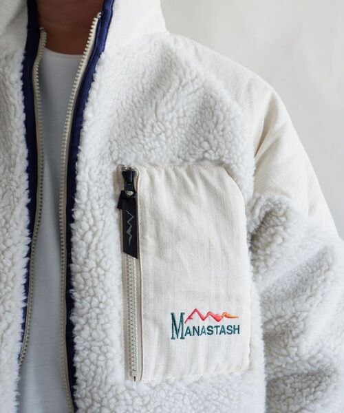 MANASTASH（マナスタッシュ）の「MANASTASH/マナスタッシュ　MT. GORILLA JACKET '21　MT.ゴリラジャケット'21　 7112104（ブルゾン・メンズ・ブラック/オリーブ/その他/ナチュラル・MEDIUM/LARGE/X-LARGE）」の7枚目の写真