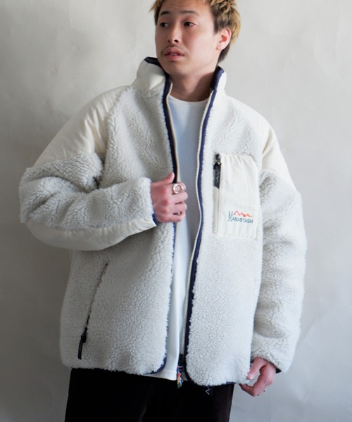 MANASTASH（マナスタッシュ）の「MANASTASH/マナスタッシュ　MT. GORILLA JACKET '21　MT.ゴリラジャケット'21　 7112104（ブルゾン・メンズ・ブラック/オリーブ/その他/ナチュラル・MEDIUM/LARGE/X-LARGE）」の18枚目の写真