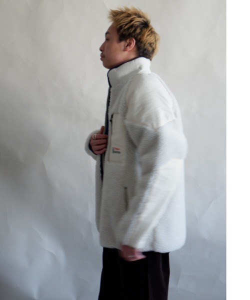 MANASTASH（マナスタッシュ）の「MANASTASH/マナスタッシュ　MT. GORILLA JACKET '21　MT.ゴリラジャケット'21　 7112104（ブルゾン・メンズ・ブラック/オリーブ/その他/ナチュラル・MEDIUM/LARGE/X-LARGE）」の12枚目の写真