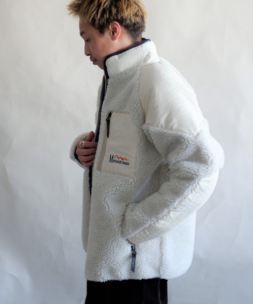 MANASTASH（マナスタッシュ）の「MANASTASH/マナスタッシュ　MT. GORILLA JACKET '21　MT.ゴリラジャケット'21　 7112104（ブルゾン・メンズ・ブラック/オリーブ/その他/ナチュラル・MEDIUM/LARGE/X-LARGE）」の21枚目の写真