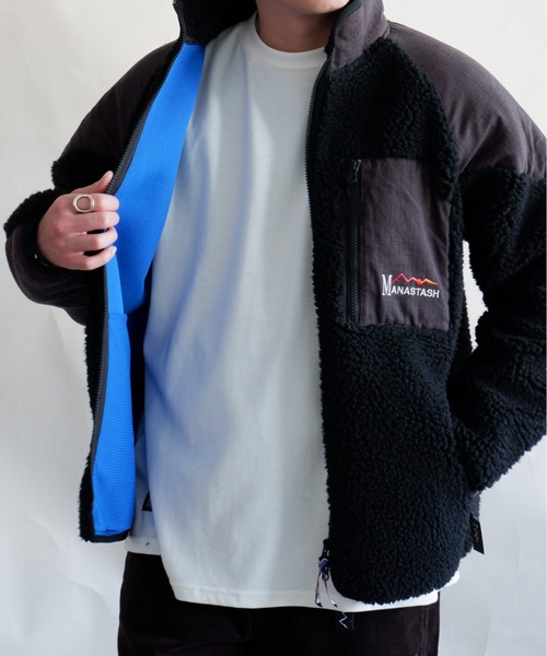 MANASTASH（マナスタッシュ）の「MANASTASH/マナスタッシュ　MT. GORILLA JACKET '21　MT.ゴリラジャケット'21　 7112104（ブルゾン・メンズ・ブラック/オリーブ/その他/ナチュラル・MEDIUM/LARGE/X-LARGE）」の20枚目の写真