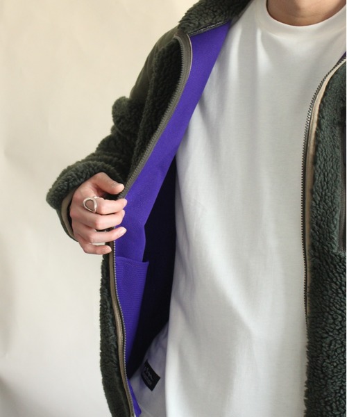 MANASTASH（マナスタッシュ）の「MANASTASH/マナスタッシュ　MT. GORILLA JACKET '21　MT.ゴリラジャケット'21　 7112104（ブルゾン・メンズ・ブラック/オリーブ/その他/ナチュラル・MEDIUM/LARGE/X-LARGE）」の14枚目の写真