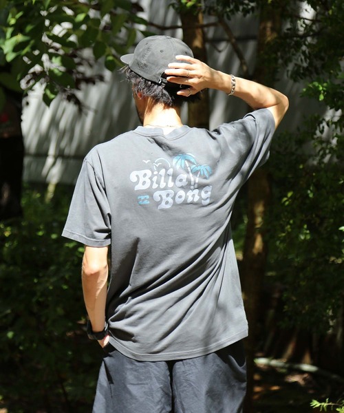 BILLABONG（ビラボン）の「BILLABONG メンズ WAVE WASHED TANZANIA Ｔシャツ 【2021年夏モデル】/ビラボンバックプリント半袖Tシャツ（Tシャツ/カットソー・メンズ・チャコールグレー/ブラック・MEDIUM/LARGE/X-LARGE）」の19枚目の写真