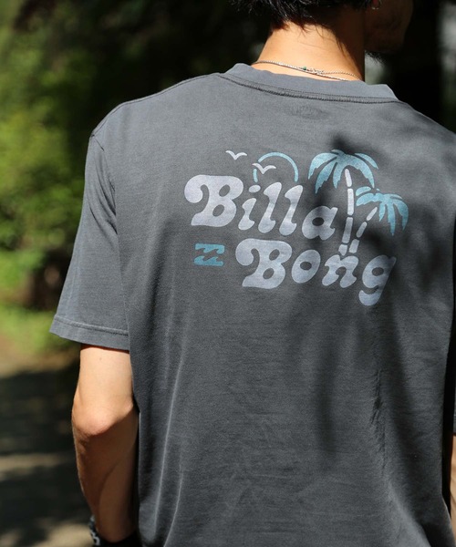BILLABONG（ビラボン）の「BILLABONG メンズ WAVE WASHED TANZANIA Ｔシャツ 【2021年夏モデル】/ビラボンバックプリント半袖Tシャツ（Tシャツ/カットソー・メンズ・チャコールグレー/ブラック・MEDIUM/LARGE/X-LARGE）」の12枚目の写真