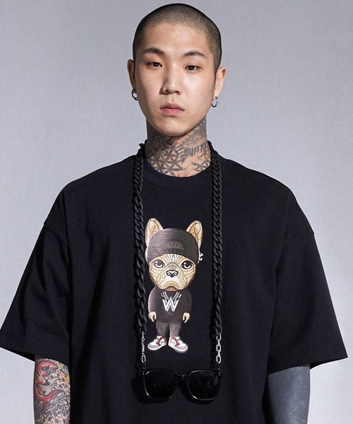 【LIFEWORK】スナップ ヒップドッグ 半袖 Tシャツ LIFE WORK（ライフワーク）の「『LIFE WORK/ライフワーク