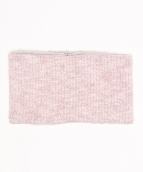 MAKE YOUR DAY(メイクユアデイ)の「リバーシブルネックウォーマー(ネックウォーマー/スヌード・キッズ・ブラック/ブラウン/カーキ/ピンク・FREE)」の16枚目の写真