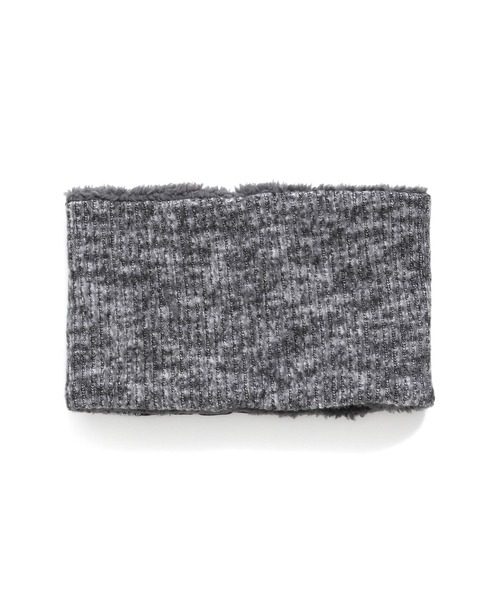 MAKE YOUR DAY(メイクユアデイ)の「リバーシブルネックウォーマー(ネックウォーマー/スヌード・キッズ・ブラック/ブラウン/カーキ/ピンク・FREE)」の11枚目の写真