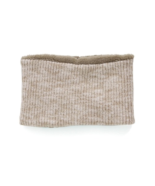 MAKE YOUR DAY(メイクユアデイ)の「リバーシブルネックウォーマー(ネックウォーマー/スヌード・キッズ・ブラック/ブラウン/カーキ/ピンク・FREE)」の12枚目の写真