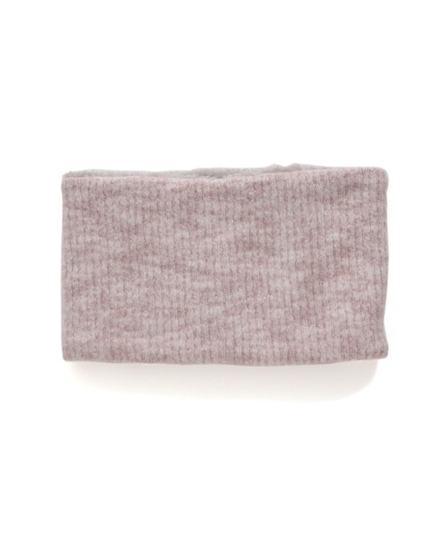 MAKE YOUR DAY(メイクユアデイ)の「リバーシブルネックウォーマー(ネックウォーマー/スヌード・キッズ・ブラック/ブラウン/カーキ/ピンク・FREE)」の14枚目の写真