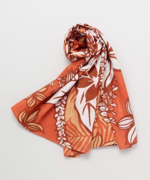 Kahiko(カヒコ)の「【Kahiko】プルメリアビーチパレオ(ストール/ショール・レディース・レッド/ブルー/ミント・FREE)」の9枚目の写真