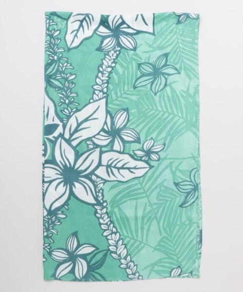 Kahiko(カヒコ)の「【Kahiko】プルメリアビーチパレオ(ストール/ショール・レディース・レッド/ブルー/ミント・FREE)」の13枚目の写真