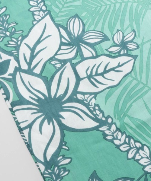 Kahiko(カヒコ)の「【Kahiko】プルメリアビーチパレオ(ストール/ショール・レディース・レッド/ブルー/ミント・FREE)」の12枚目の写真