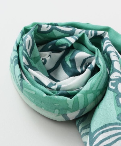 Kahiko(カヒコ)の「【Kahiko】プルメリアビーチパレオ(ストール/ショール・レディース・レッド/ブルー/ミント・FREE)」の4枚目の写真