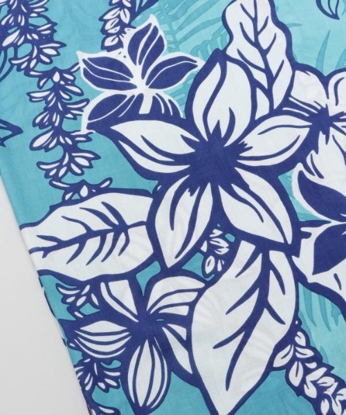 Kahiko(カヒコ)の「【Kahiko】プルメリアビーチパレオ(ストール/ショール・レディース・レッド/ブルー/ミント・FREE)」の6枚目の写真