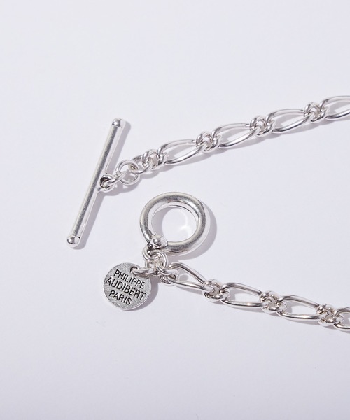PHILIPPE AUDIBERT（フィリップ オーディベール）の「神山まりあさん着用アイテム/PHILIPPE AUDIBERT　シルバーフラットネックレス（ネックレス・レディース・シルバー・FREE）」の2枚目の写真
