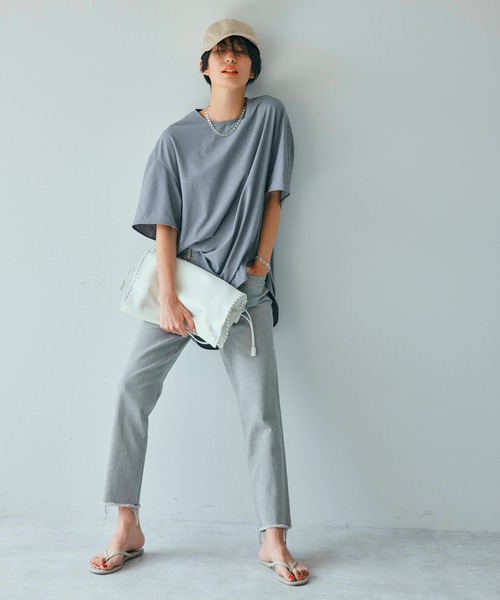 PHILIPPE AUDIBERT（フィリップ オーディベール）の「神山まりあさん着用アイテム/PHILIPPE AUDIBERT　シルバーフラットネックレス（ネックレス・レディース・シルバー・FREE）」の4枚目の写真