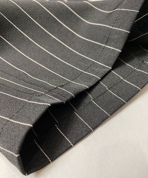 JACKROSE（ジャックローズ）の「JE-ピンストライプ・パンツ-2（スラックス・メンズ・ブラック/グレー/チャコール・S/M/L）」の14枚目の写真